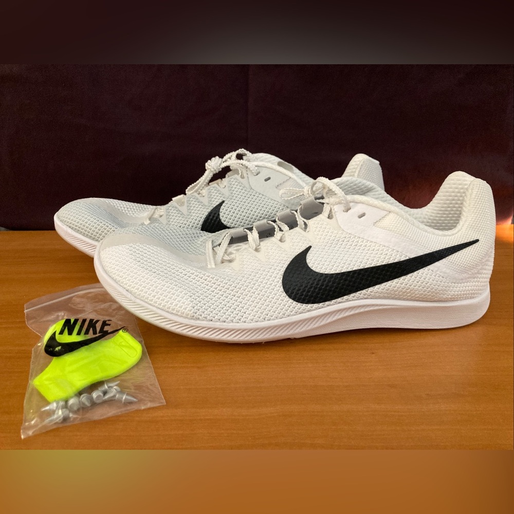 NEW Nike Zoom Rival Running Men’s Track Field Shoes Spikes DC8725-100 Sz 12 NWOB
